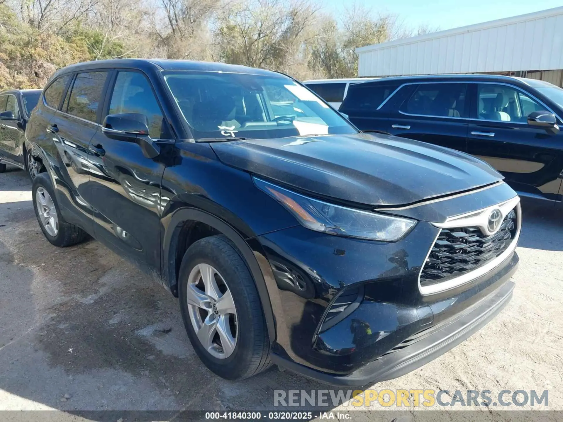 1 fotografías del automóvil dañado 5TDKDRAH9PS046701 TOYOTA HIGHLANDER 2023