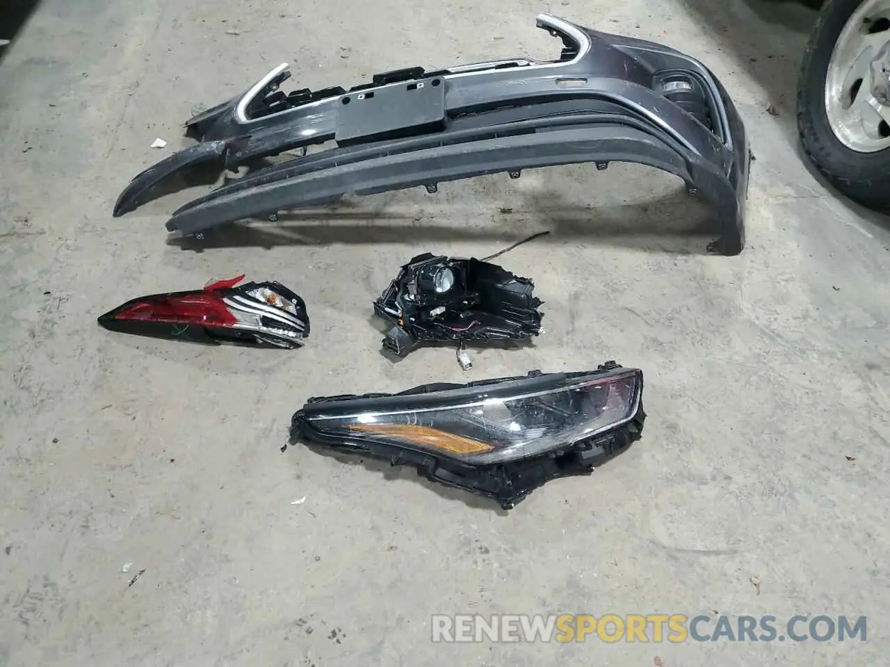 13 fotografías del automóvil dañado 5TDKDRAH9PS502924 TOYOTA HIGHLANDER 2023
