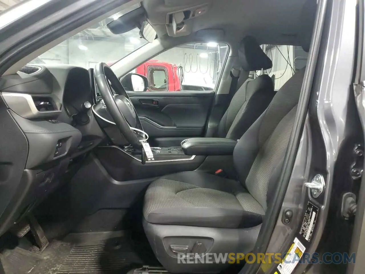 7 fotografías del automóvil dañado 5TDKDRAH9PS502924 TOYOTA HIGHLANDER 2023
