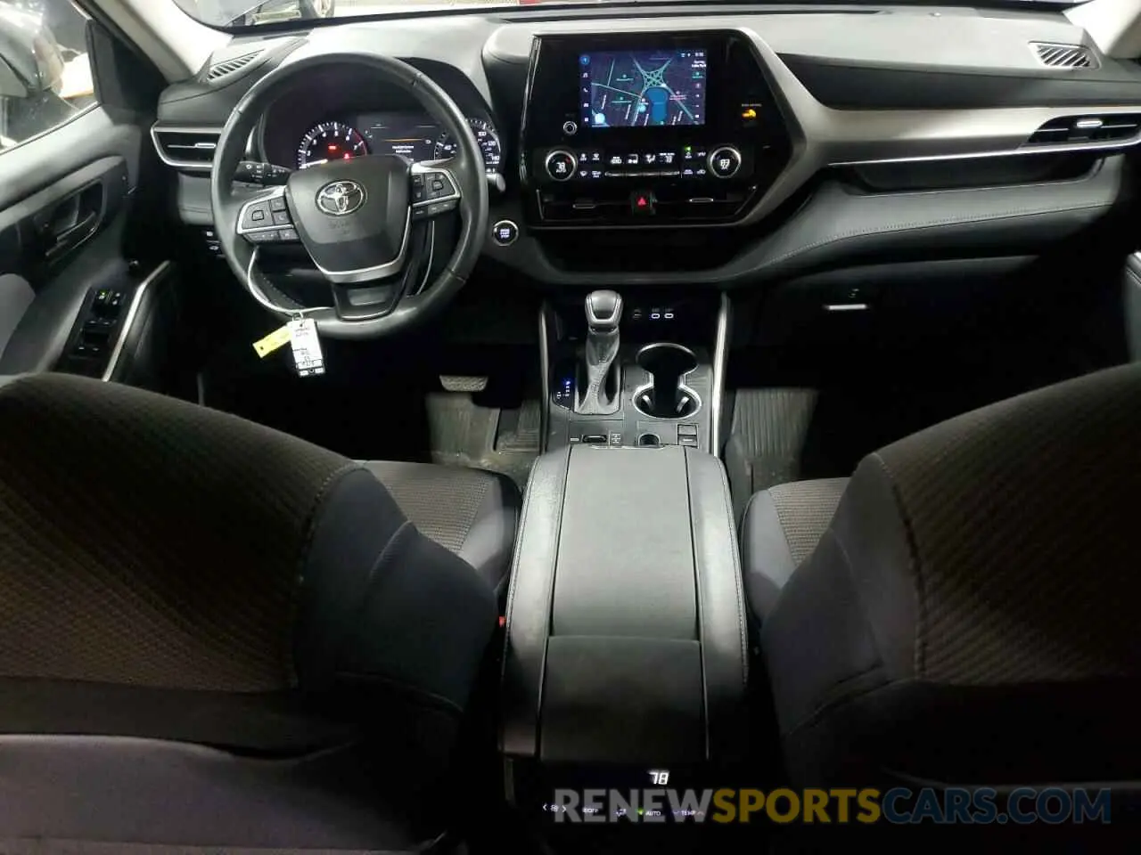 8 fotografías del automóvil dañado 5TDKDRAH9PS502924 TOYOTA HIGHLANDER 2023