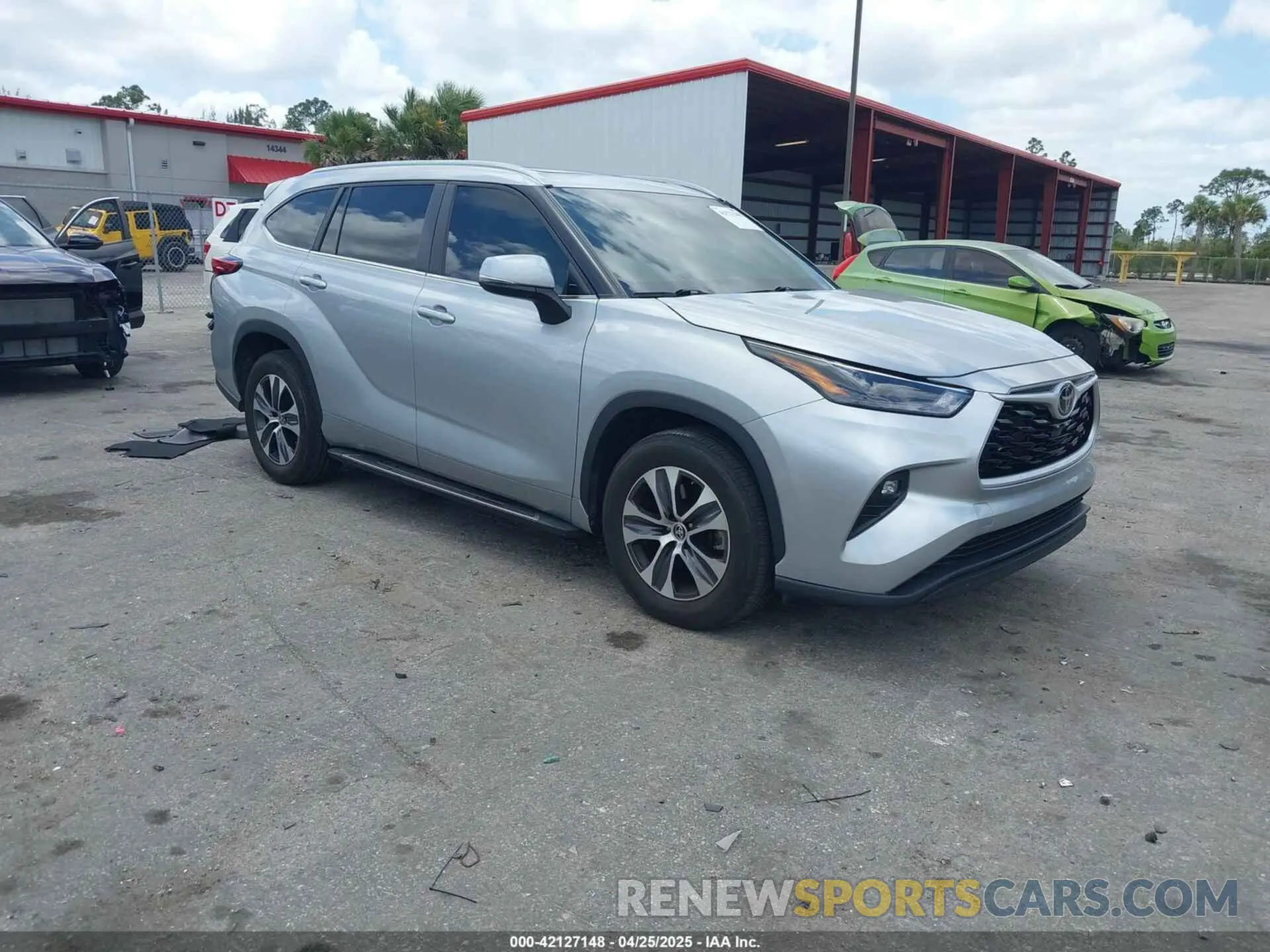 1 fotografías del automóvil dañado 5TDKDRAH9PS504169 TOYOTA HIGHLANDER 2023