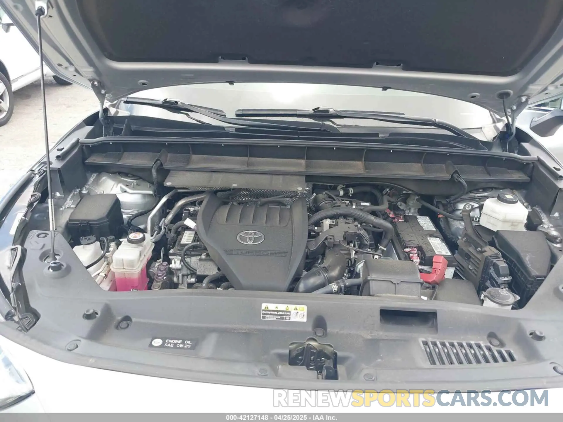 10 fotografías del automóvil dañado 5TDKDRAH9PS504169 TOYOTA HIGHLANDER 2023