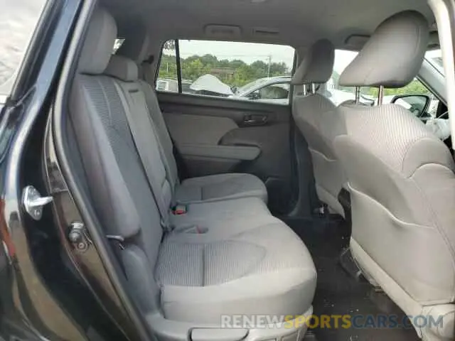 11 fotografías del automóvil dañado 5TDKDRAH9PS523109 TOYOTA HIGHLANDER 2023
