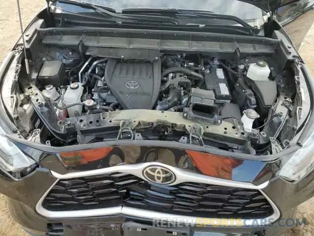 12 fotografías del automóvil dañado 5TDKDRAH9PS523109 TOYOTA HIGHLANDER 2023