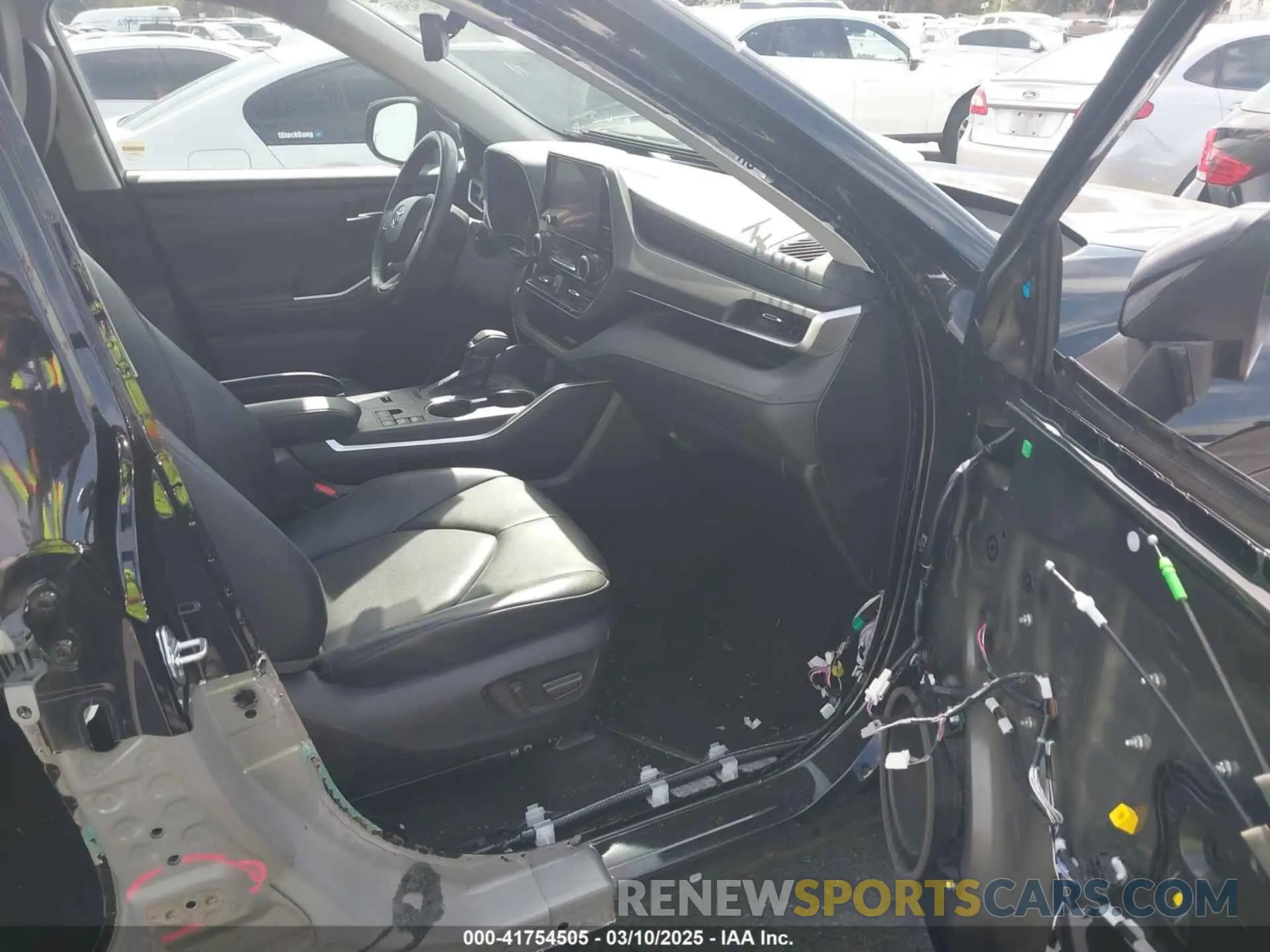 5 fotografías del automóvil dañado 5TDKDRAHXPS004411 TOYOTA HIGHLANDER 2023