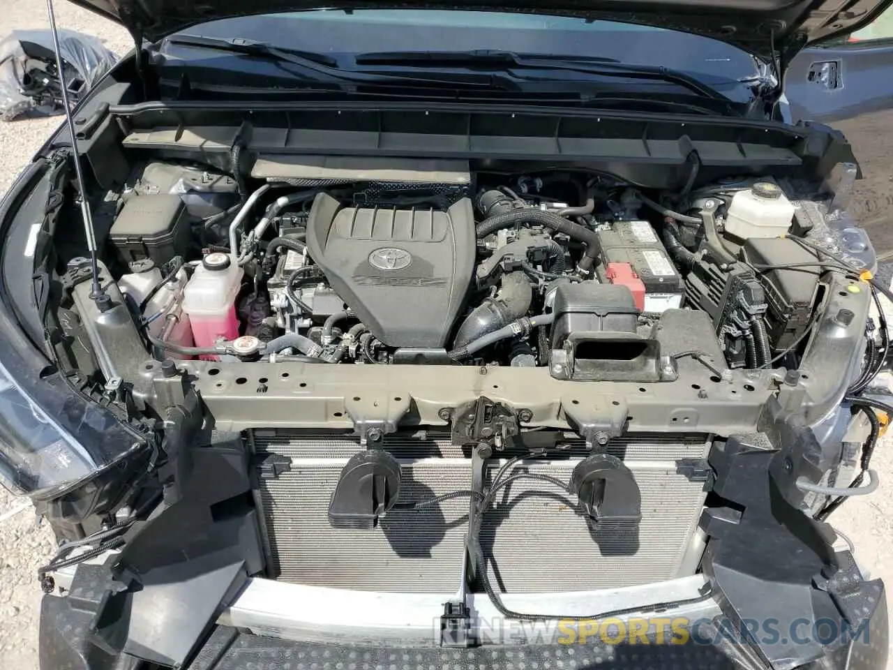 12 fotografías del automóvil dañado 5TDKDRAHXPS006529 TOYOTA HIGHLANDER 2023