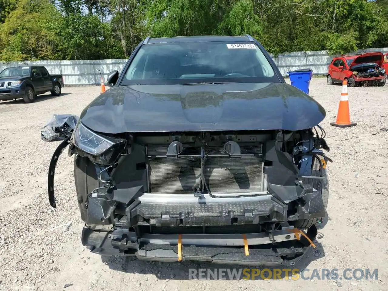 5 fotografías del automóvil dañado 5TDKDRAHXPS006529 TOYOTA HIGHLANDER 2023