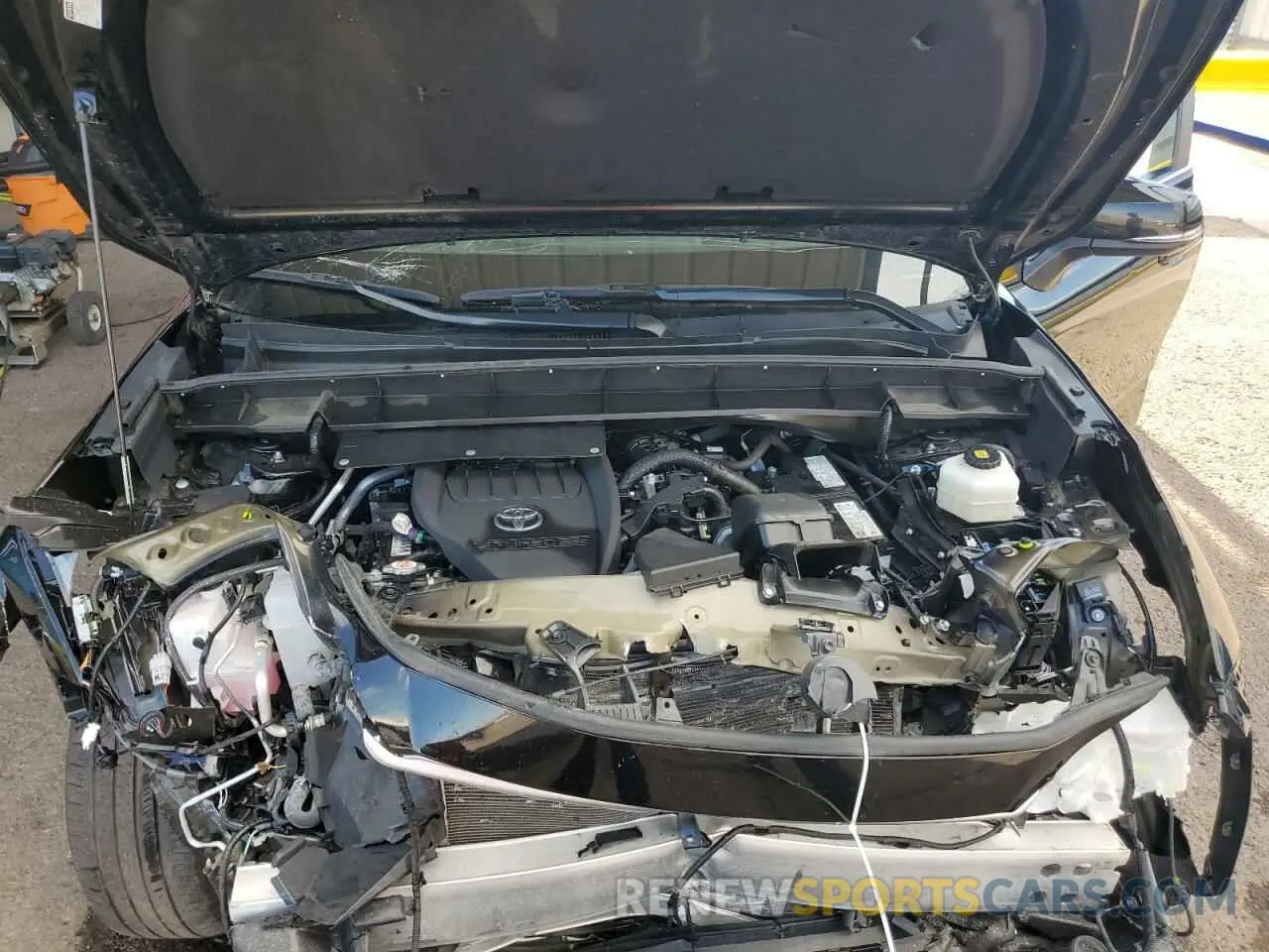11 fotografías del automóvil dañado 5TDKDRAHXPS039806 TOYOTA HIGHLANDER 2023