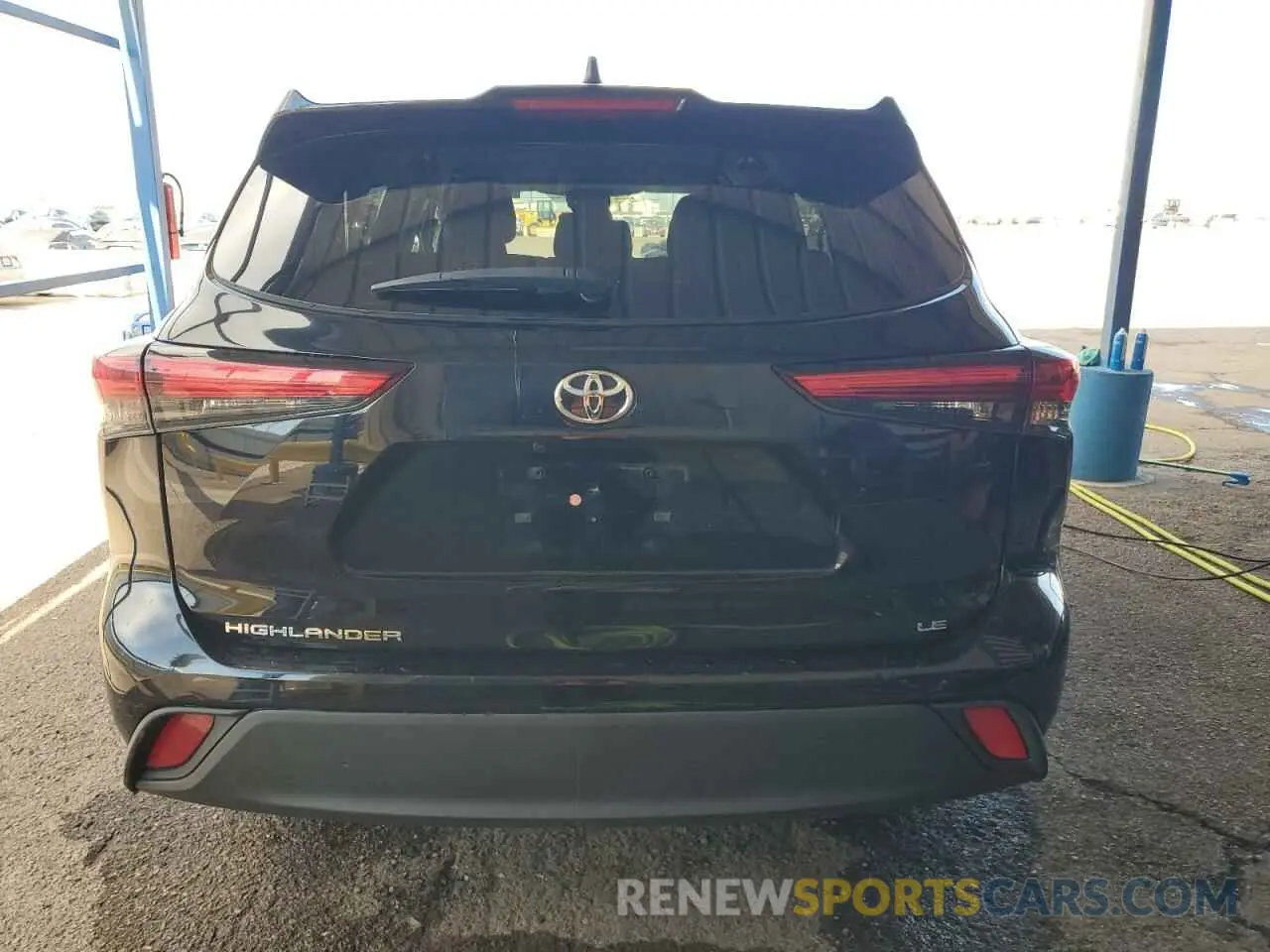 6 fotografías del automóvil dañado 5TDKDRAHXPS039806 TOYOTA HIGHLANDER 2023
