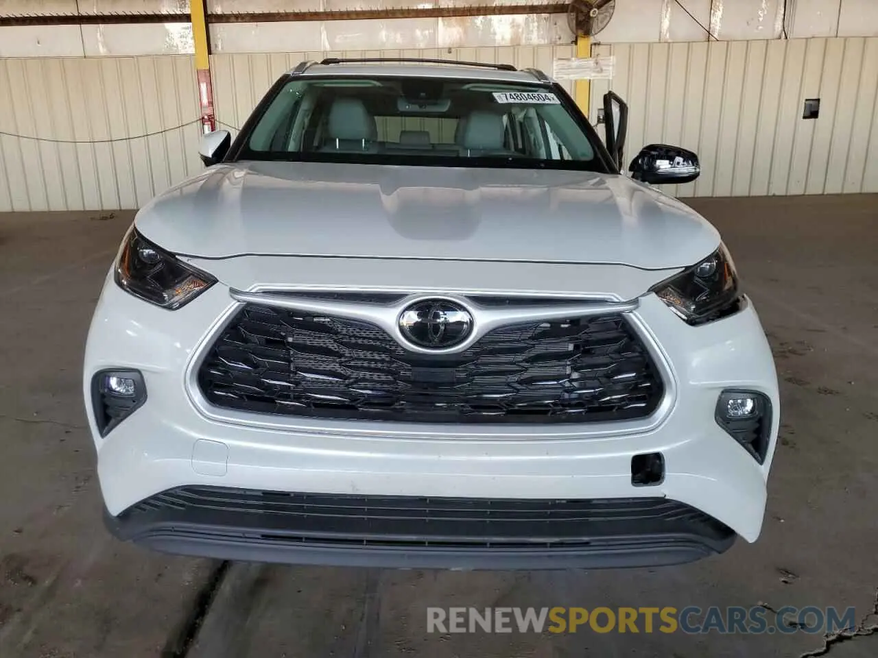 5 fotografías del automóvil dañado 5TDKDRAHXPS042298 TOYOTA HIGHLANDER 2023