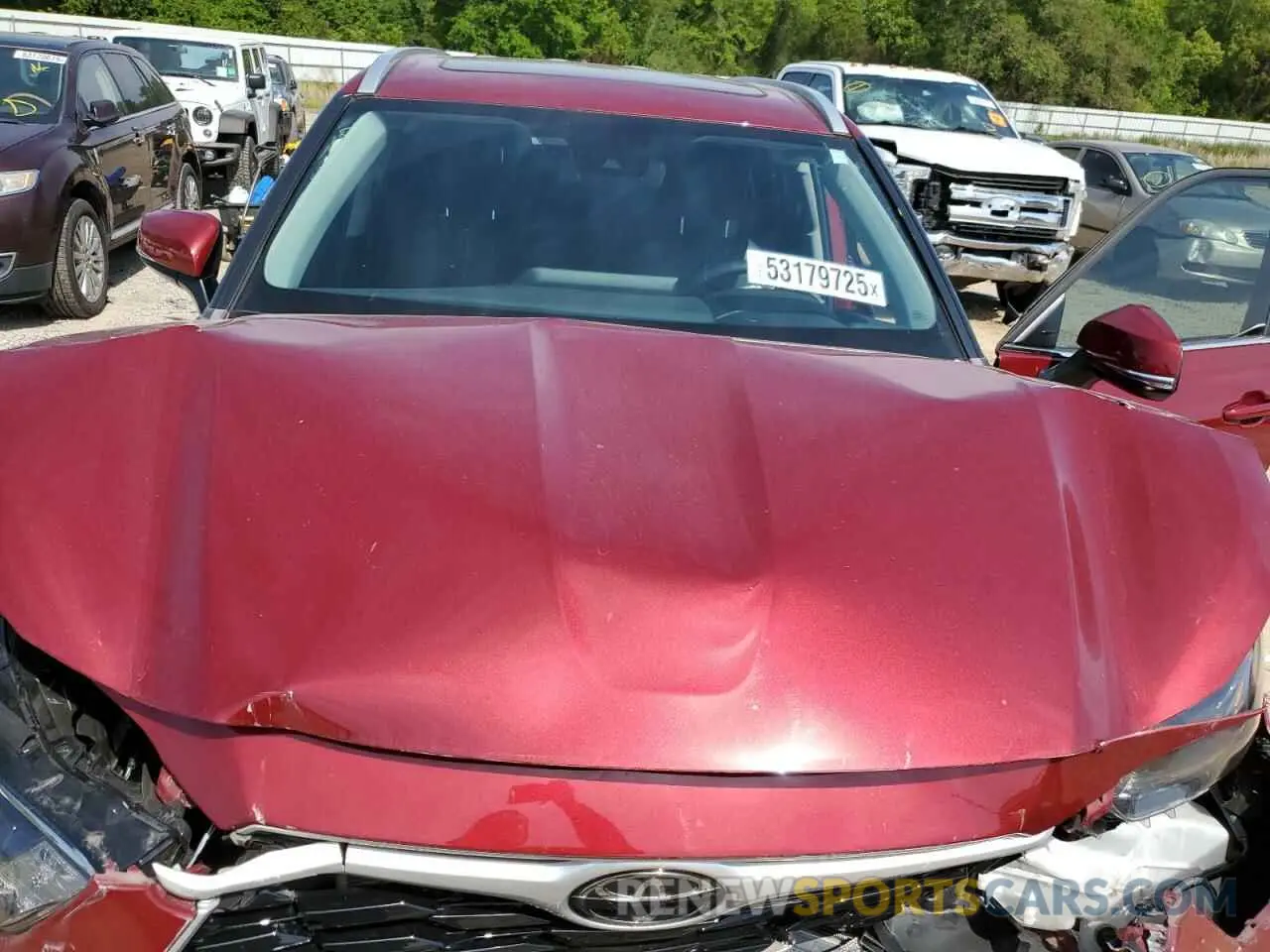 14 fotografías del automóvil dañado 5TDKDRAHXPS043533 TOYOTA HIGHLANDER 2023