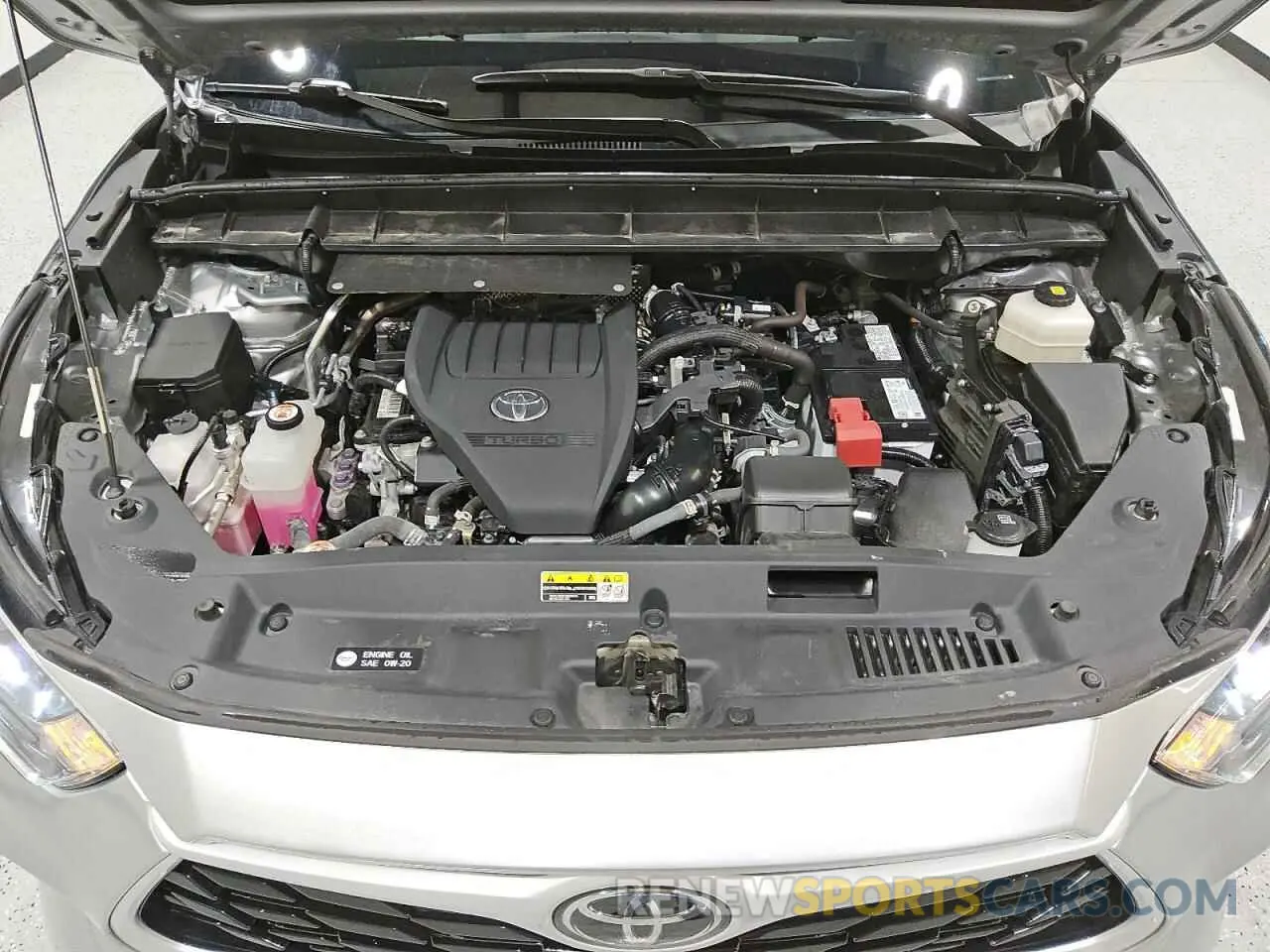 12 fotografías del automóvil dañado 5TDKDRAHXPS505296 TOYOTA HIGHLANDER 2023