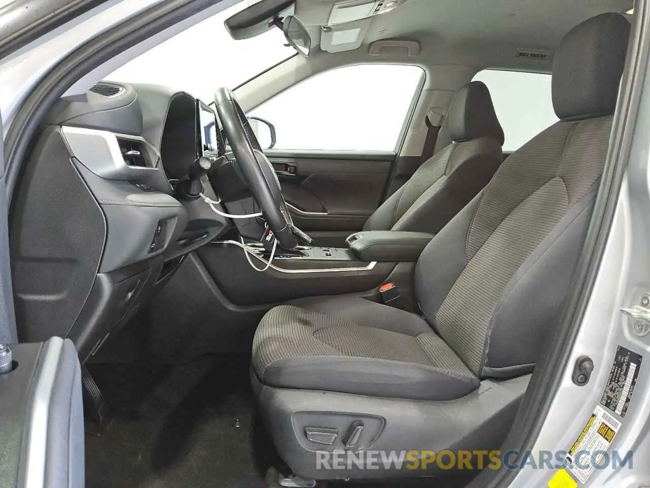 7 fotografías del automóvil dañado 5TDKDRAHXPS505296 TOYOTA HIGHLANDER 2023