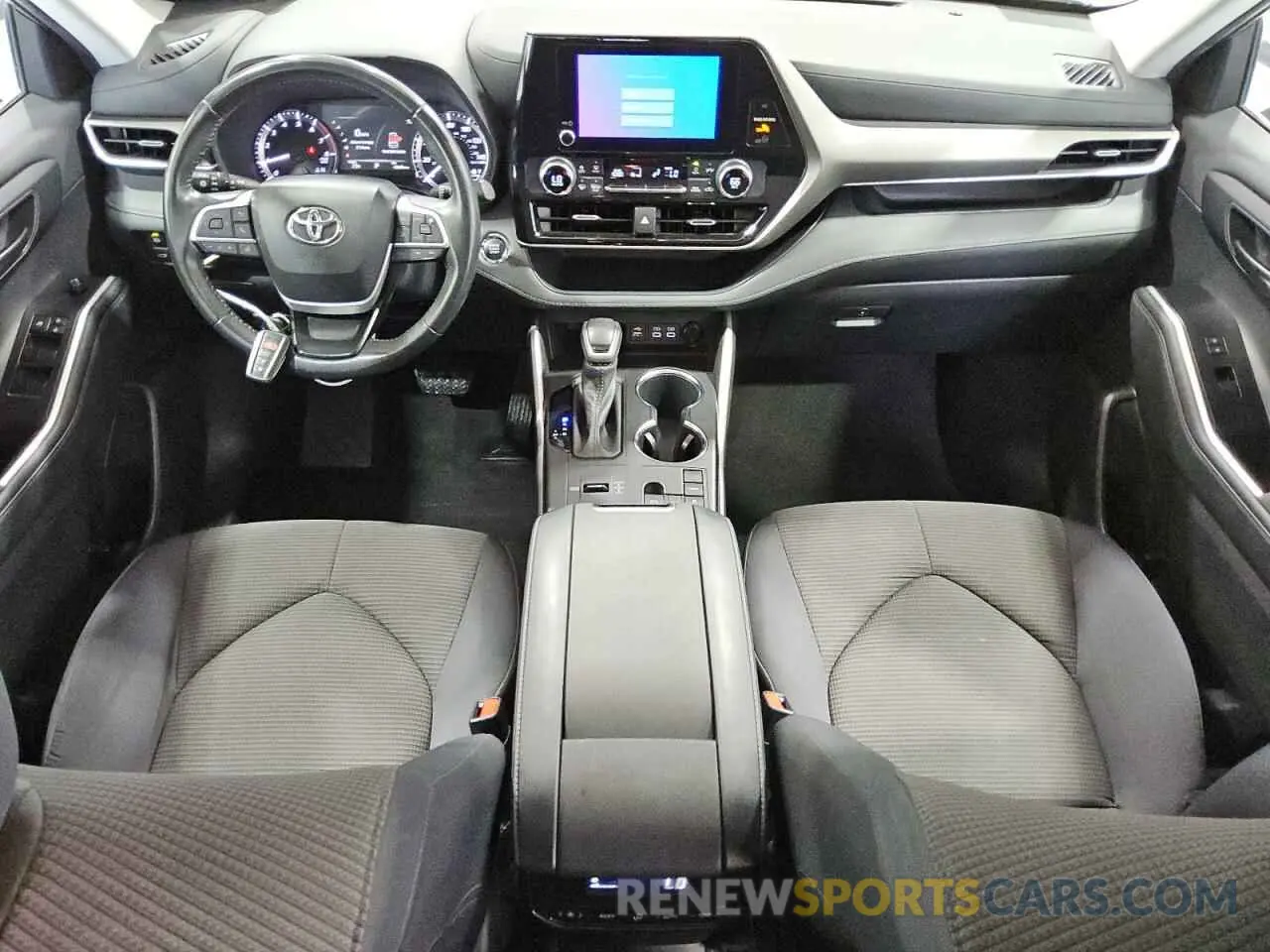 8 fotografías del automóvil dañado 5TDKDRAHXPS505296 TOYOTA HIGHLANDER 2023