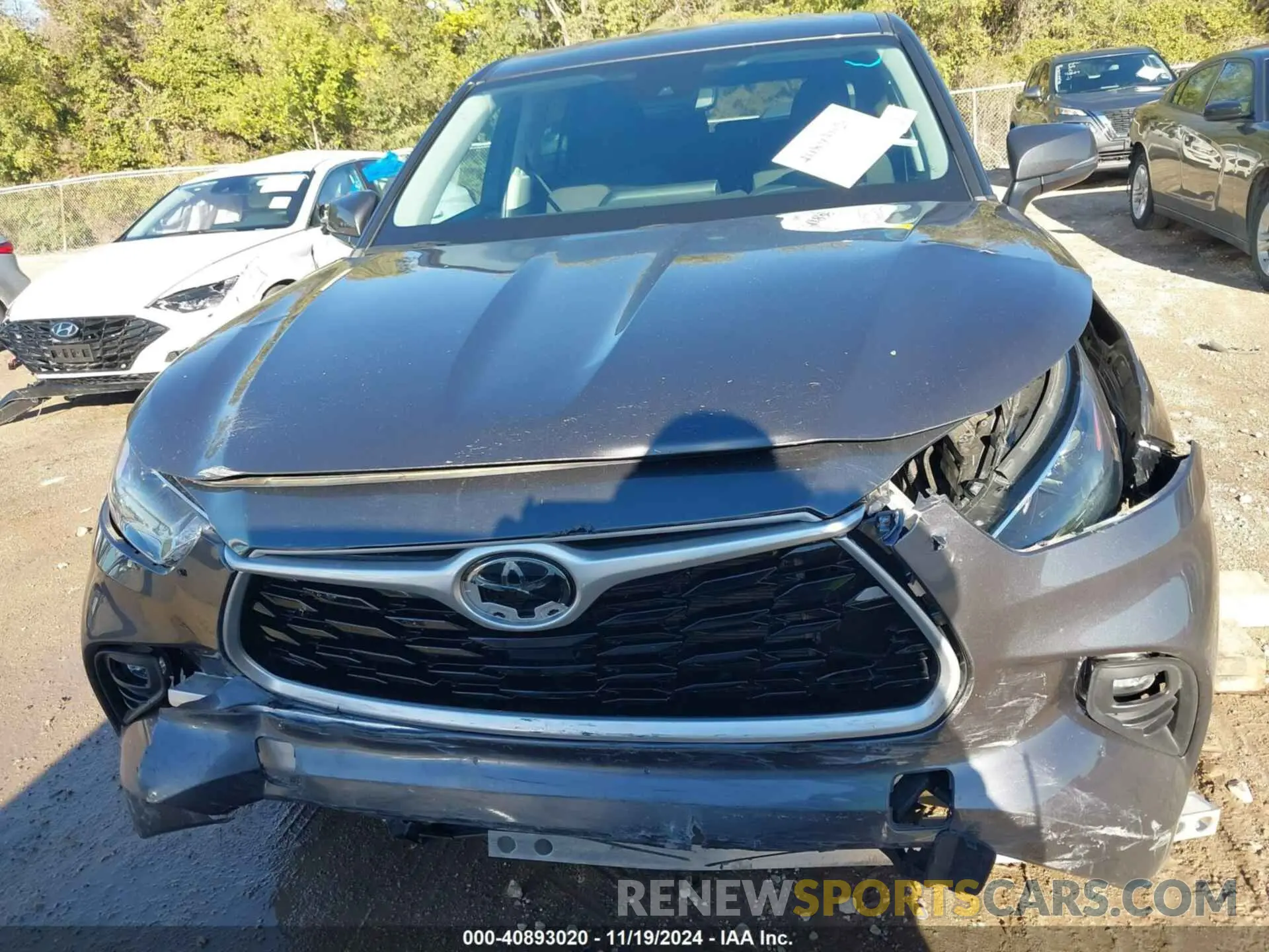 12 fotografías del automóvil dañado 5TDKDRAHXPS508988 TOYOTA HIGHLANDER 2023