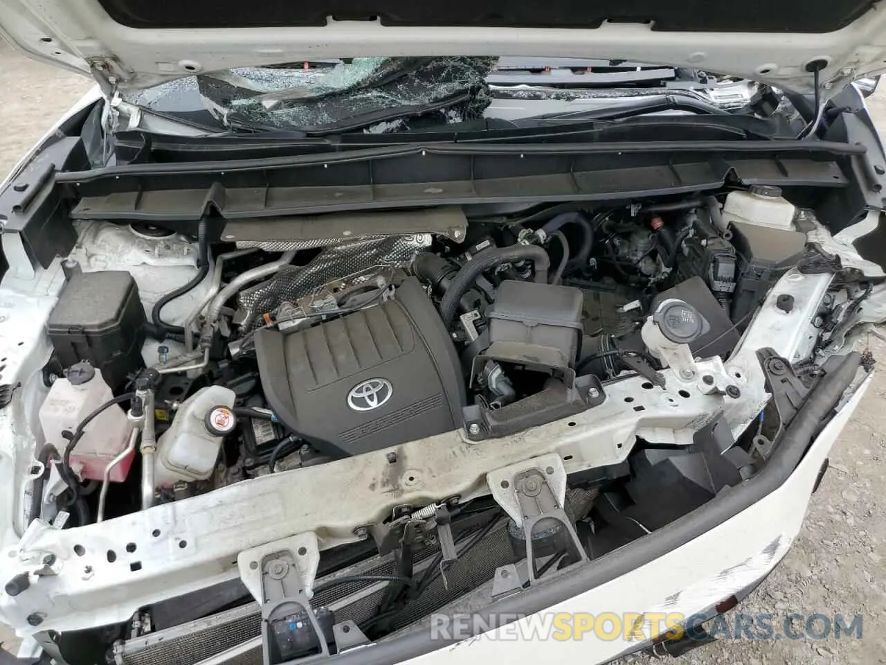 12 fotografías del automóvil dañado 5TDKDRBH0PS002021 TOYOTA HIGHLANDER 2023