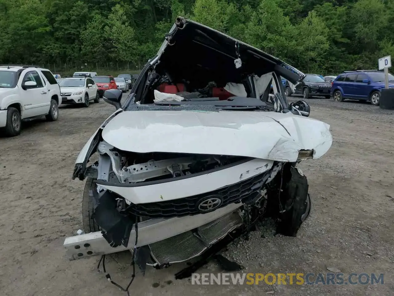 5 fotografías del automóvil dañado 5TDKDRBH0PS002021 TOYOTA HIGHLANDER 2023