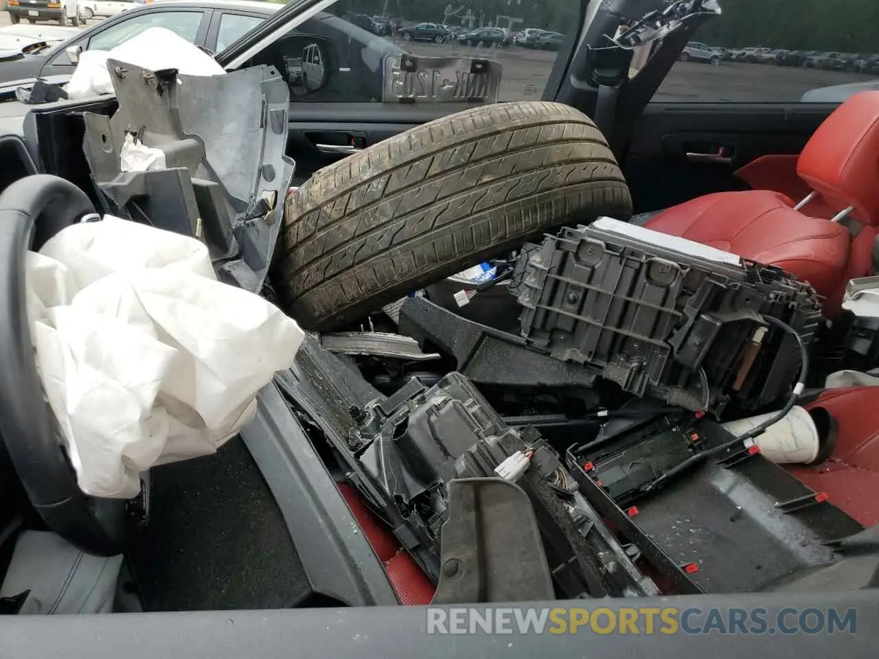7 fotografías del automóvil dañado 5TDKDRBH0PS002021 TOYOTA HIGHLANDER 2023