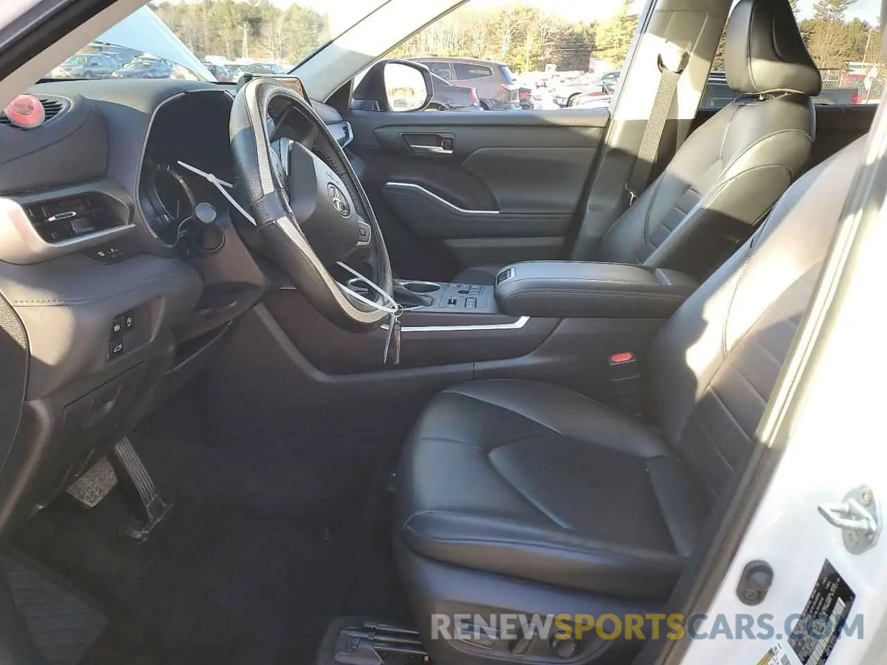 7 fotografías del automóvil dañado 5TDKDRBH0PS037335 TOYOTA HIGHLANDER 2023