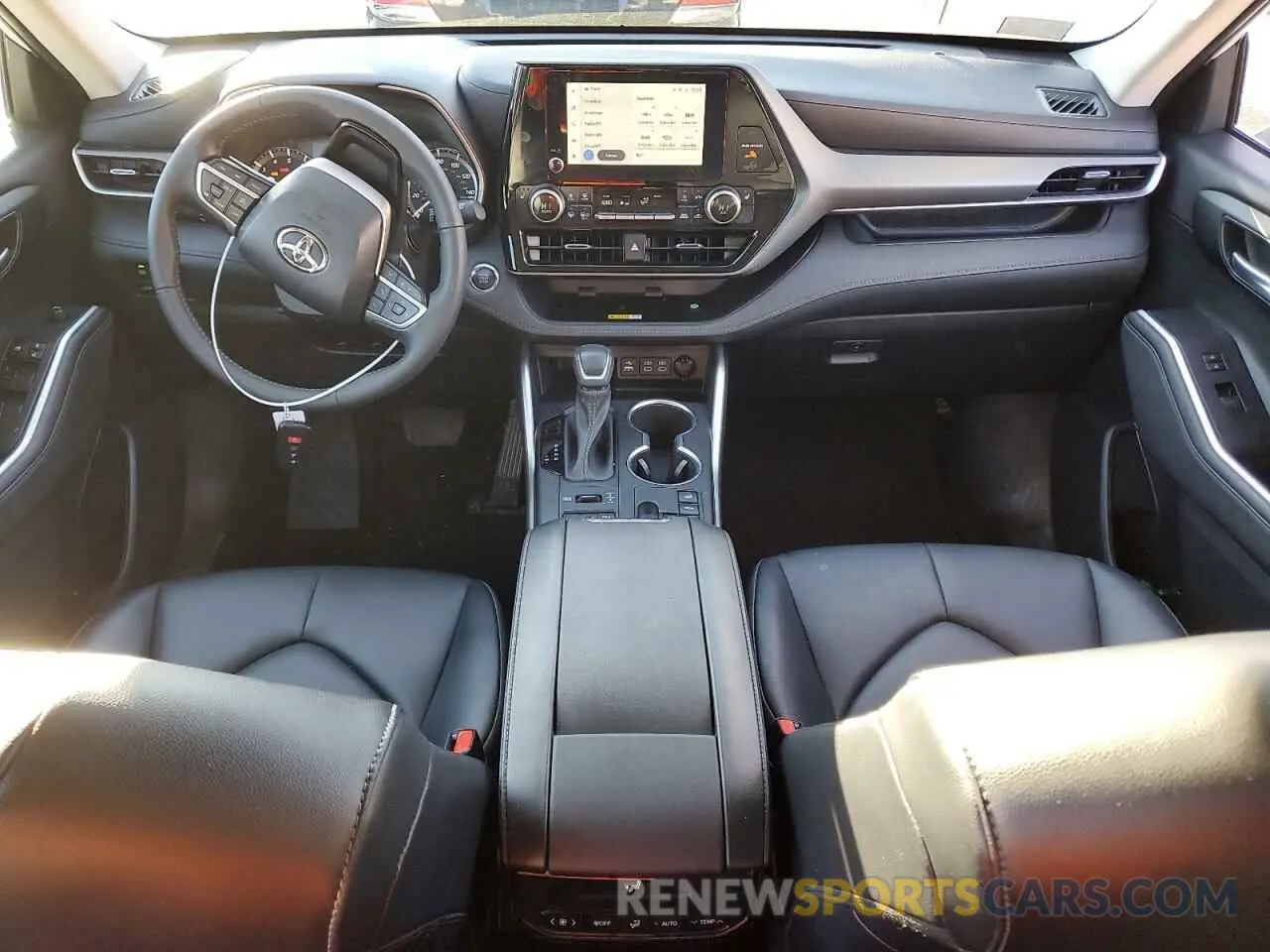 8 fotografías del automóvil dañado 5TDKDRBH0PS037335 TOYOTA HIGHLANDER 2023