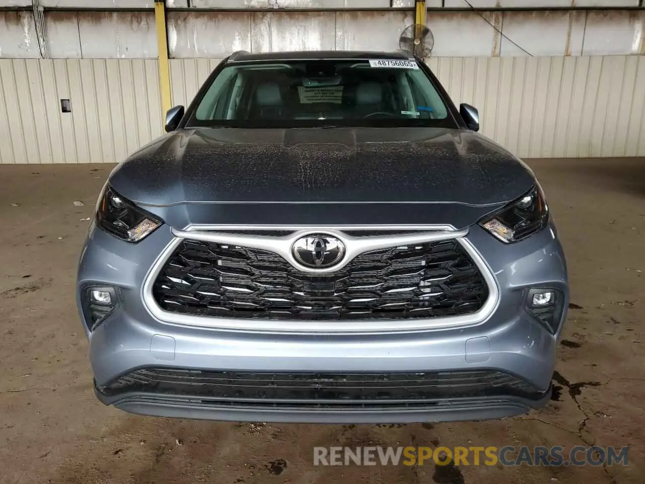5 fotografías del automóvil dañado 5TDKDRBH0PS502678 TOYOTA HIGHLANDER 2023
