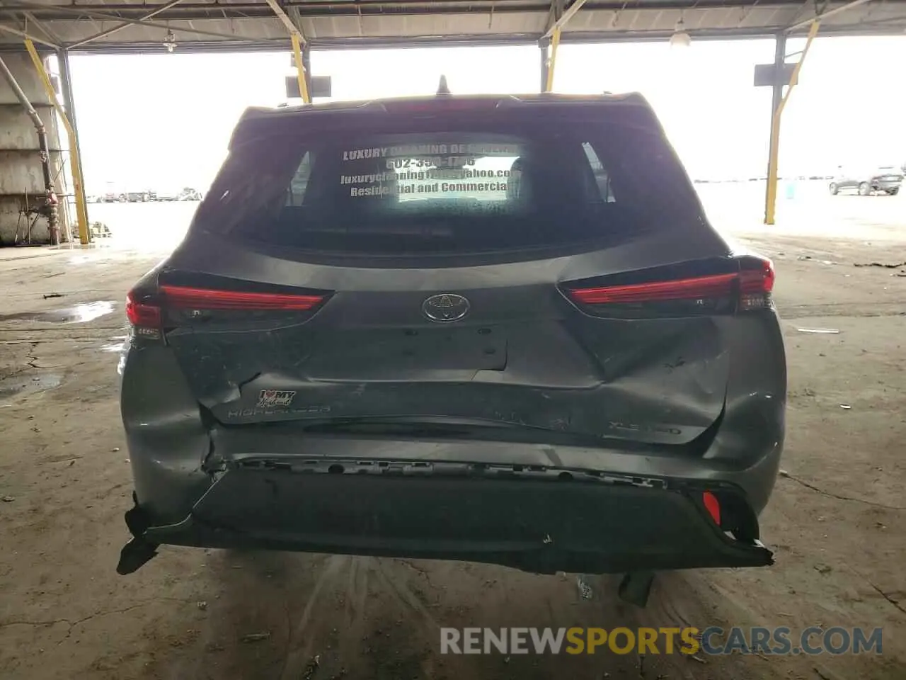 6 fotografías del automóvil dañado 5TDKDRBH0PS502678 TOYOTA HIGHLANDER 2023