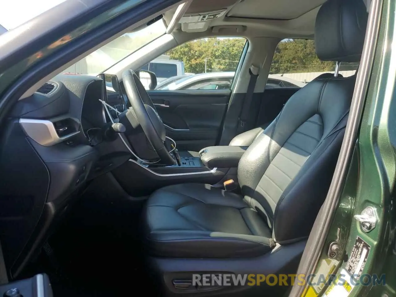 7 fotografías del automóvil dañado 5TDKDRBH0PS504284 TOYOTA HIGHLANDER 2023