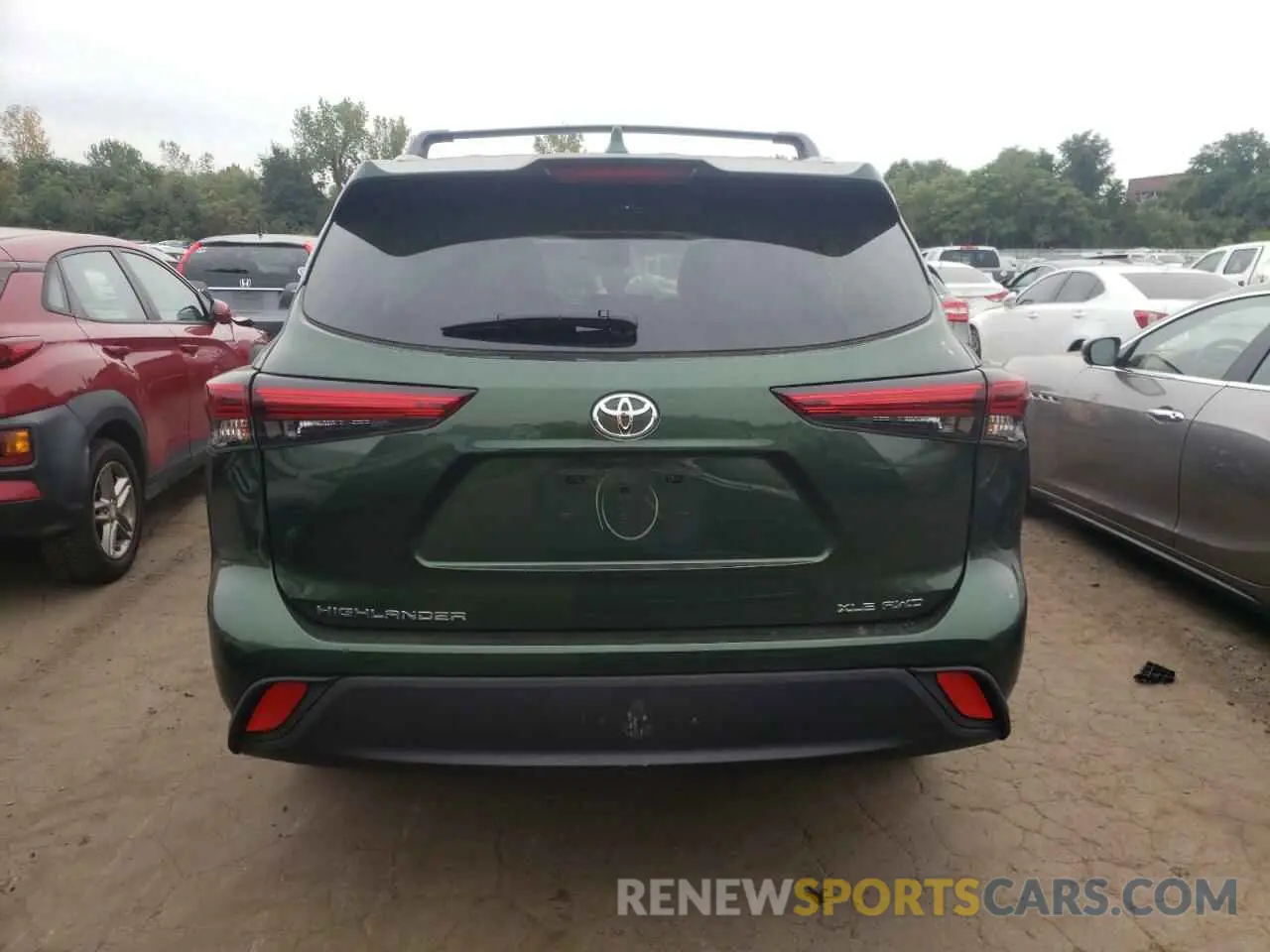 6 fotografías del automóvil dañado 5TDKDRBH0PS504432 TOYOTA HIGHLANDER 2023