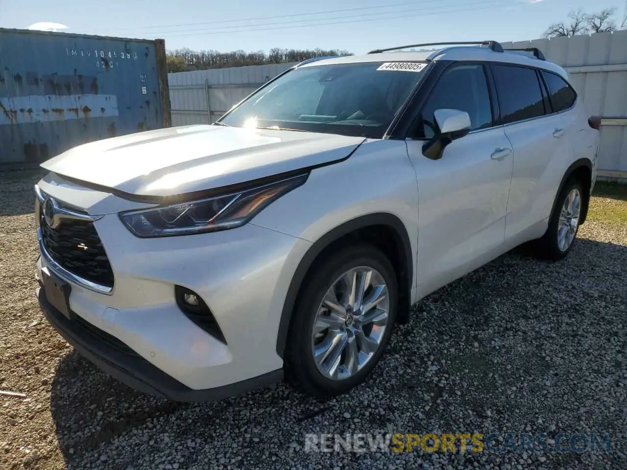 1 fotografías del automóvil dañado 5TDKDRBH0PS515818 TOYOTA HIGHLANDER 2023