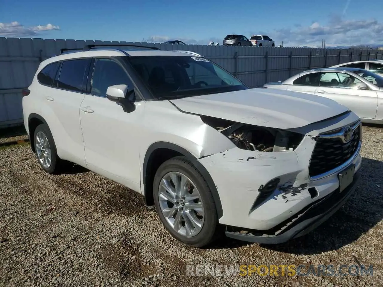 4 fotografías del automóvil dañado 5TDKDRBH0PS515818 TOYOTA HIGHLANDER 2023