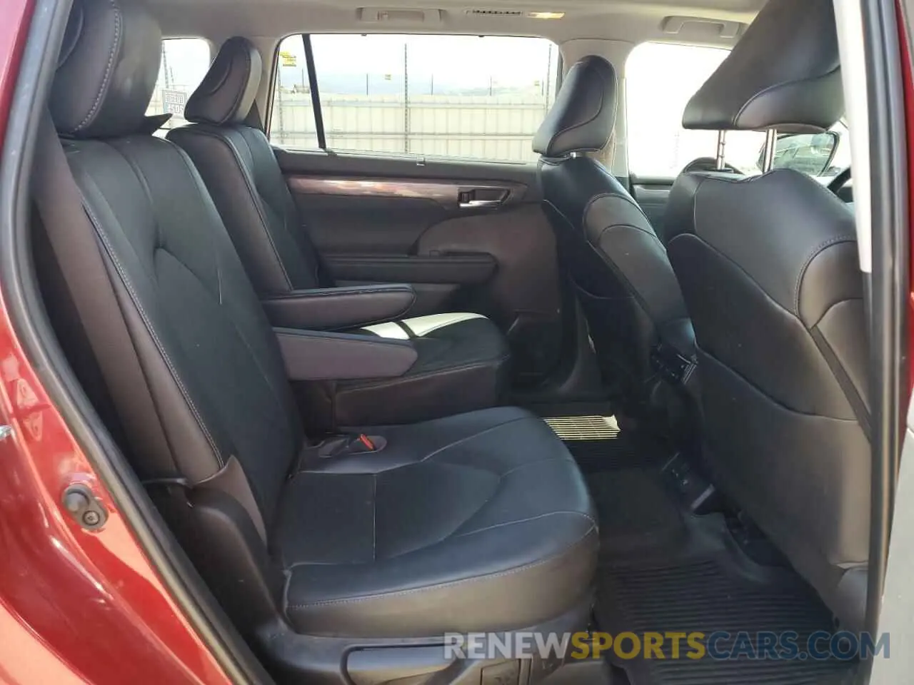 10 fotografías del automóvil dañado 5TDKDRBH1PS041734 TOYOTA HIGHLANDER 2023