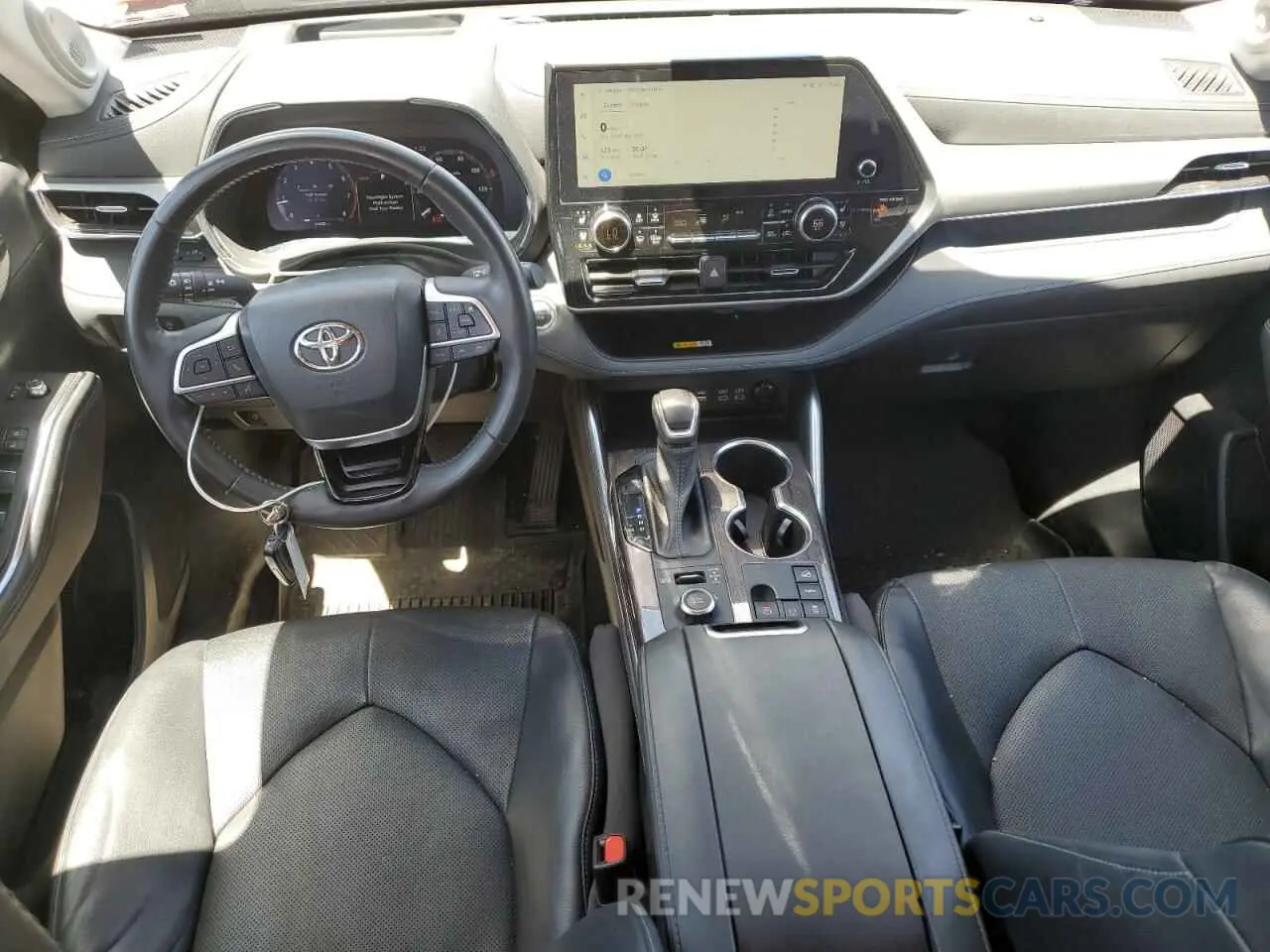 8 fotografías del automóvil dañado 5TDKDRBH1PS041734 TOYOTA HIGHLANDER 2023