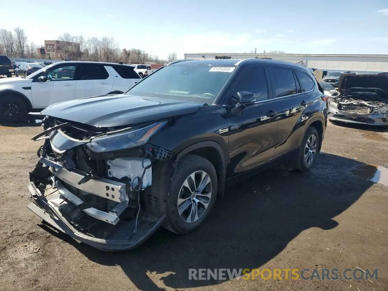 1 fotografías del automóvil dañado 5TDKDRBH1PS527010 TOYOTA HIGHLANDER 2023