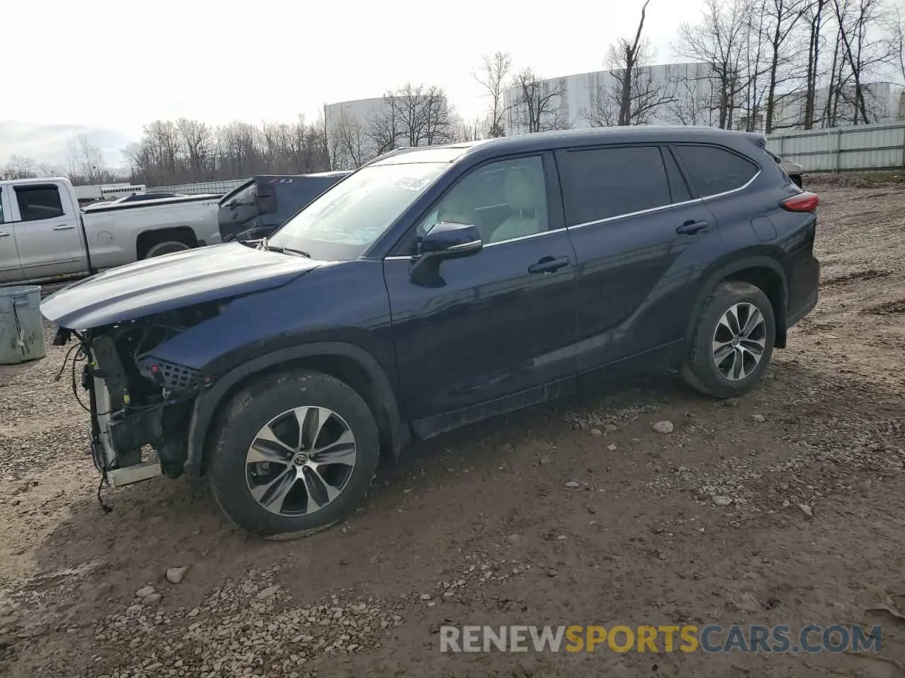 1 fotografías del automóvil dañado 5TDKDRBH2PS000304 TOYOTA HIGHLANDER 2023