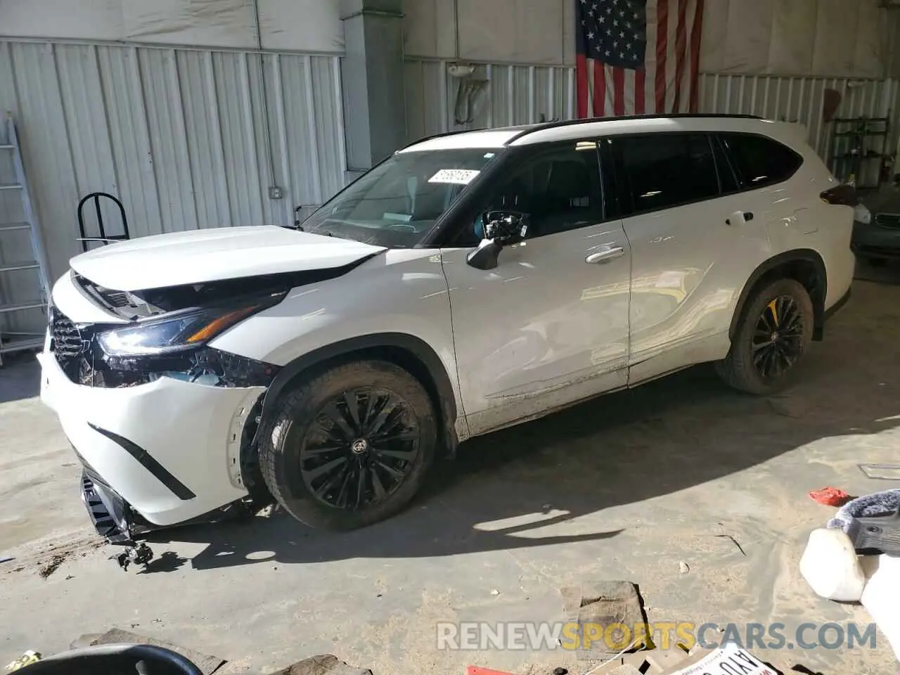 1 fotografías del automóvil dañado 5TDKDRBH2PS009150 TOYOTA HIGHLANDER 2023