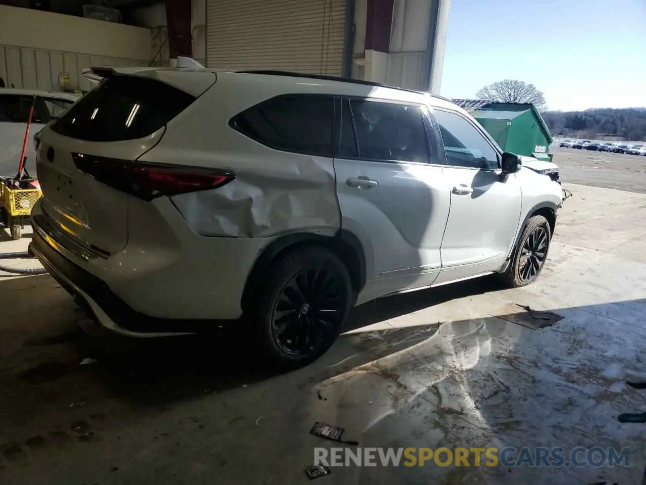 3 fotografías del automóvil dañado 5TDKDRBH2PS009150 TOYOTA HIGHLANDER 2023