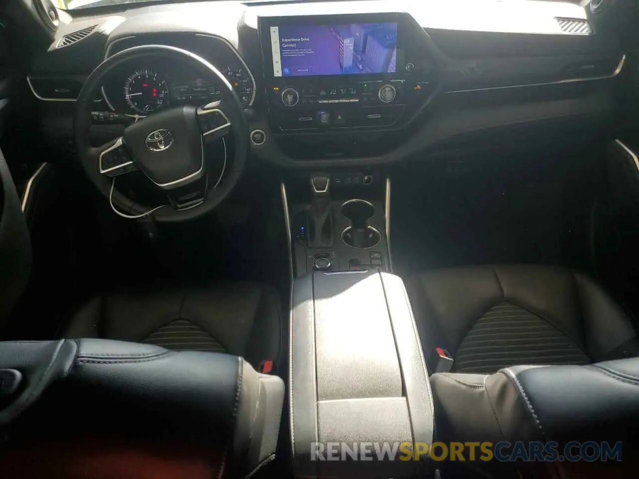 8 fotografías del automóvil dañado 5TDKDRBH2PS009150 TOYOTA HIGHLANDER 2023