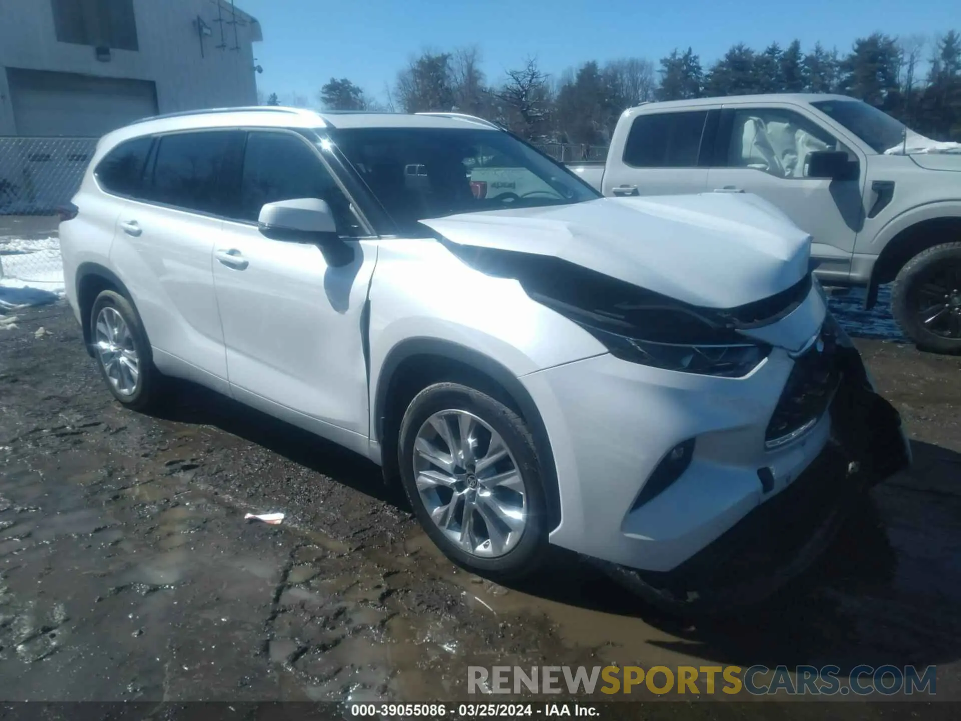 1 fotografías del automóvil dañado 5TDKDRBH2PS018298 TOYOTA HIGHLANDER 2023