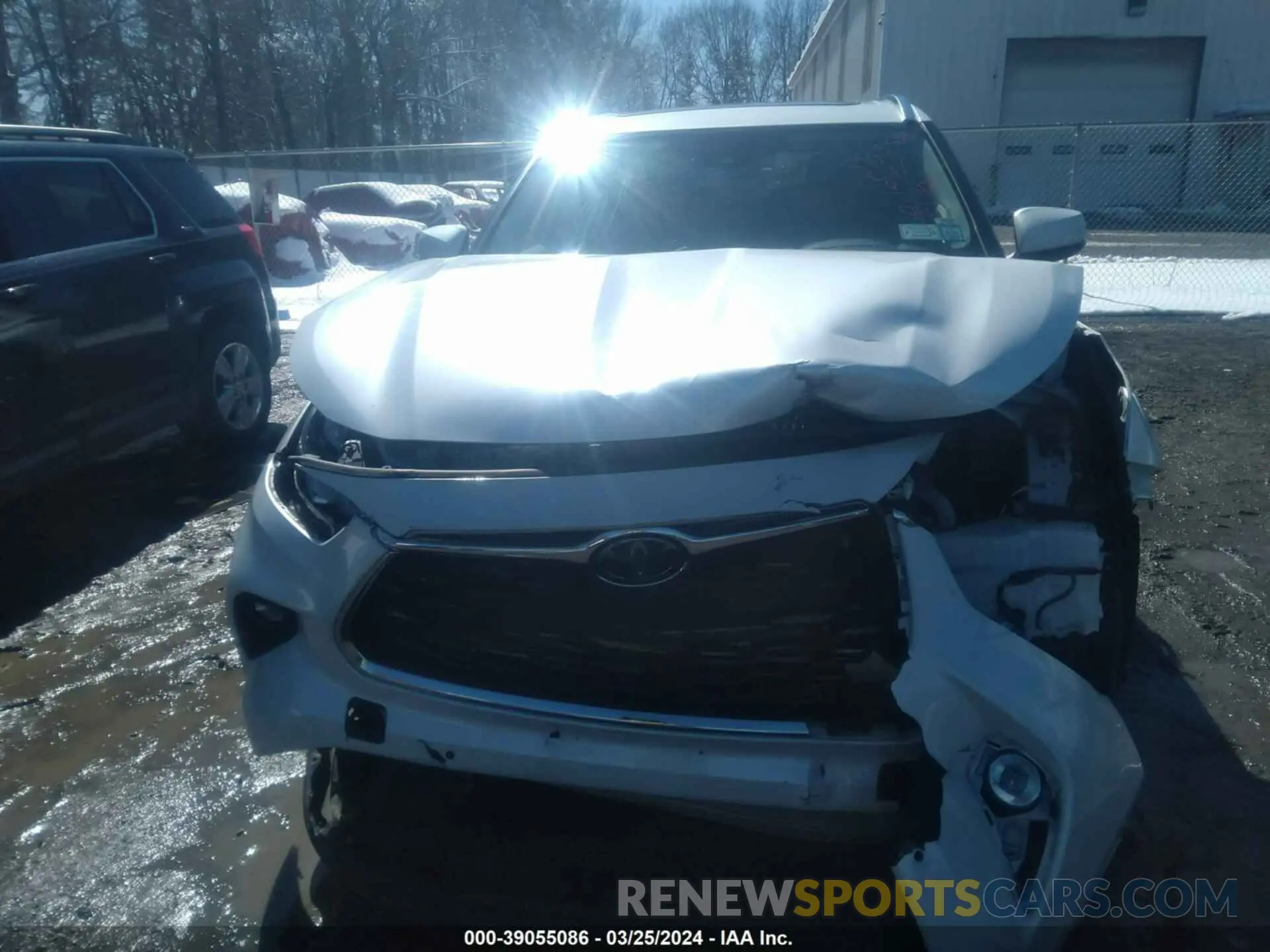 6 fotografías del automóvil dañado 5TDKDRBH2PS018298 TOYOTA HIGHLANDER 2023