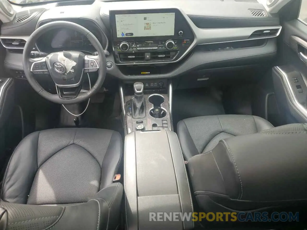 8 fotografías del automóvil dañado 5TDKDRBH2PS029544 TOYOTA HIGHLANDER 2023