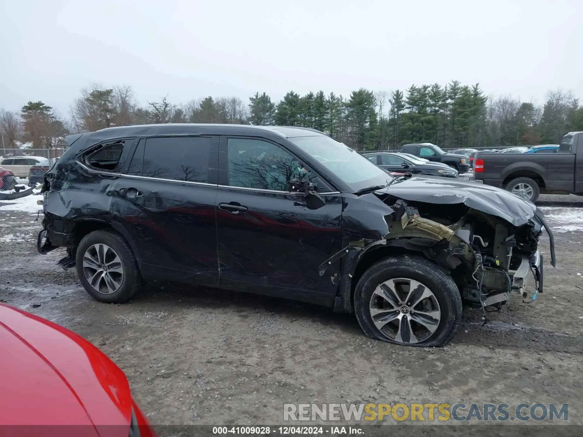 13 fotografías del automóvil dañado 5TDKDRBH2PS527372 TOYOTA HIGHLANDER 2023