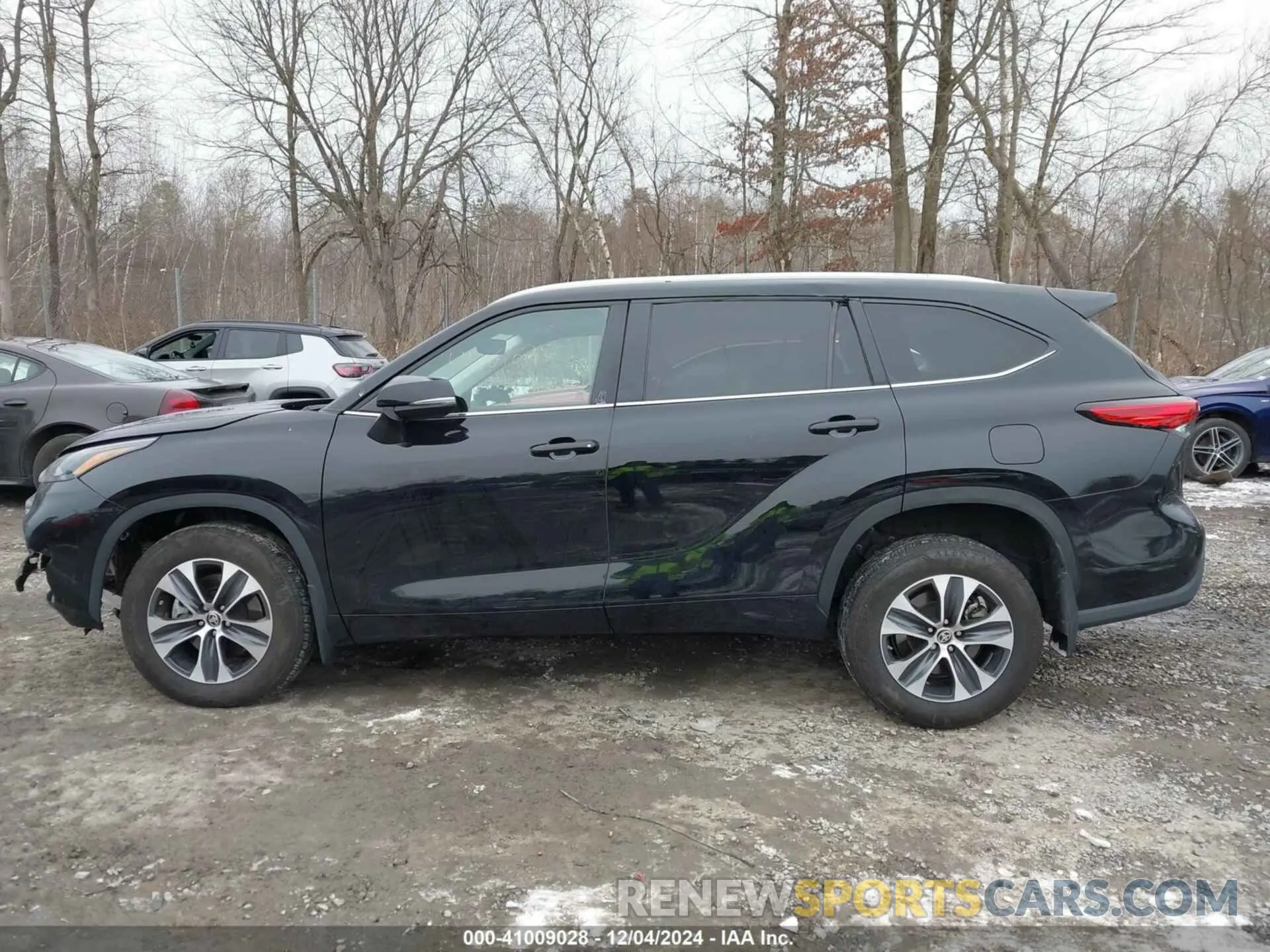 14 fotografías del automóvil dañado 5TDKDRBH2PS527372 TOYOTA HIGHLANDER 2023