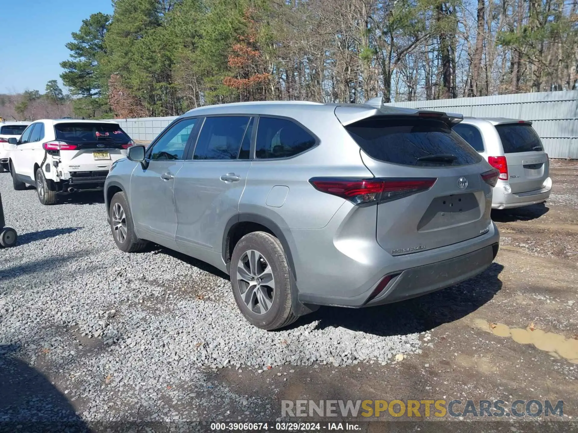 3 fotografías del automóvil dañado 5TDKDRBH3PS019735 TOYOTA HIGHLANDER 2023