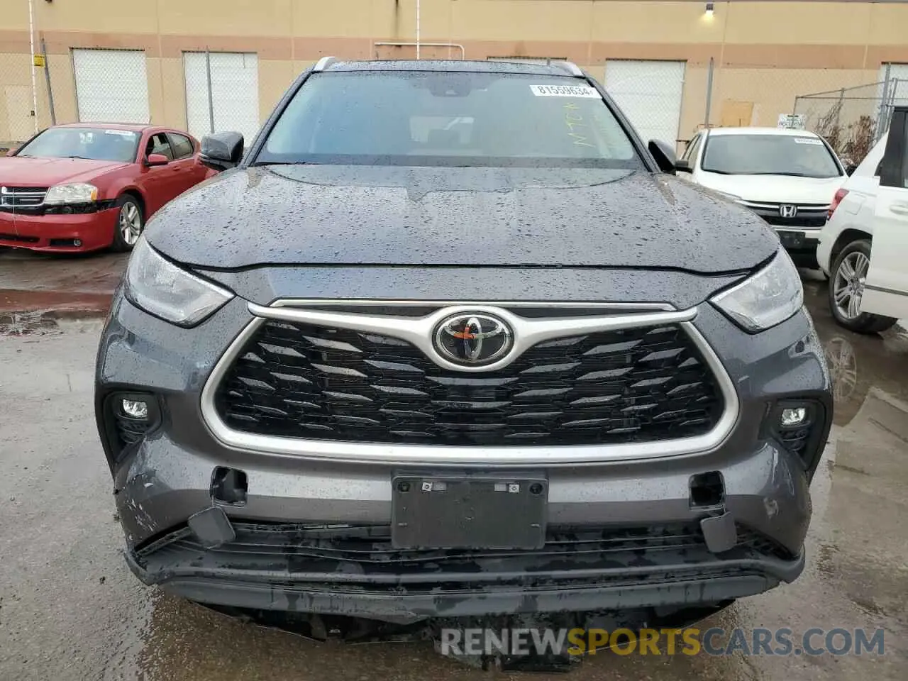 5 fotografías del automóvil dañado 5TDKDRBH3PS027513 TOYOTA HIGHLANDER 2023