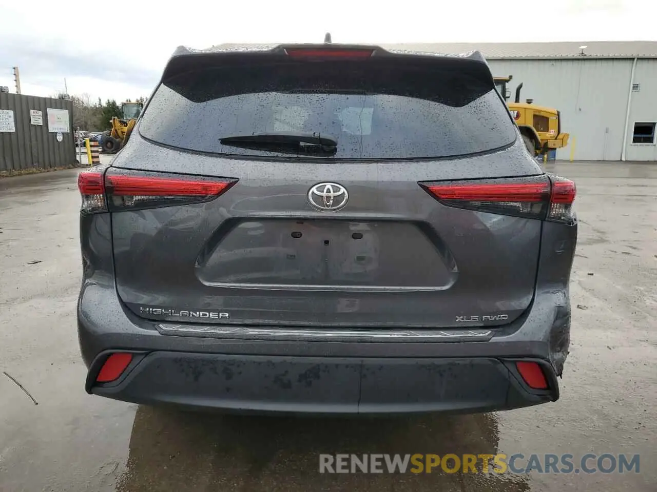 6 fotografías del automóvil dañado 5TDKDRBH3PS027513 TOYOTA HIGHLANDER 2023