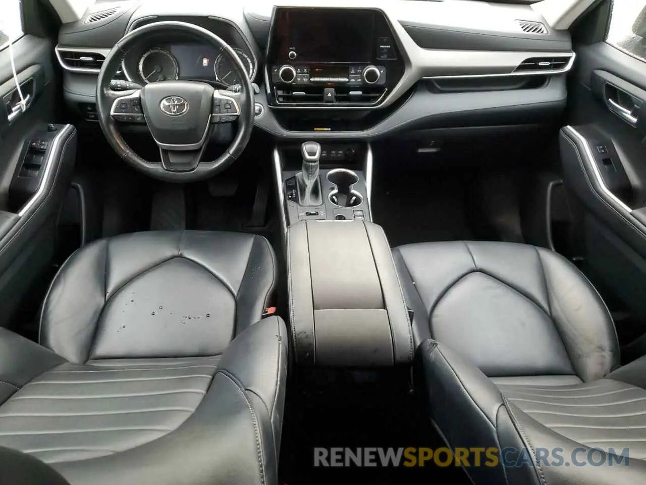 8 fotografías del automóvil dañado 5TDKDRBH3PS027513 TOYOTA HIGHLANDER 2023