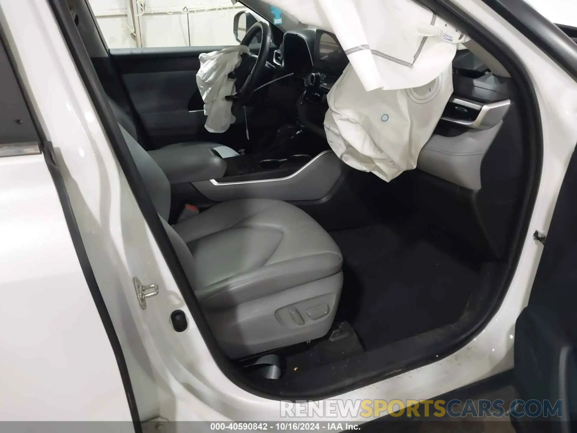 5 fotografías del automóvil dañado 5TDKDRBH3PS035286 TOYOTA HIGHLANDER 2023