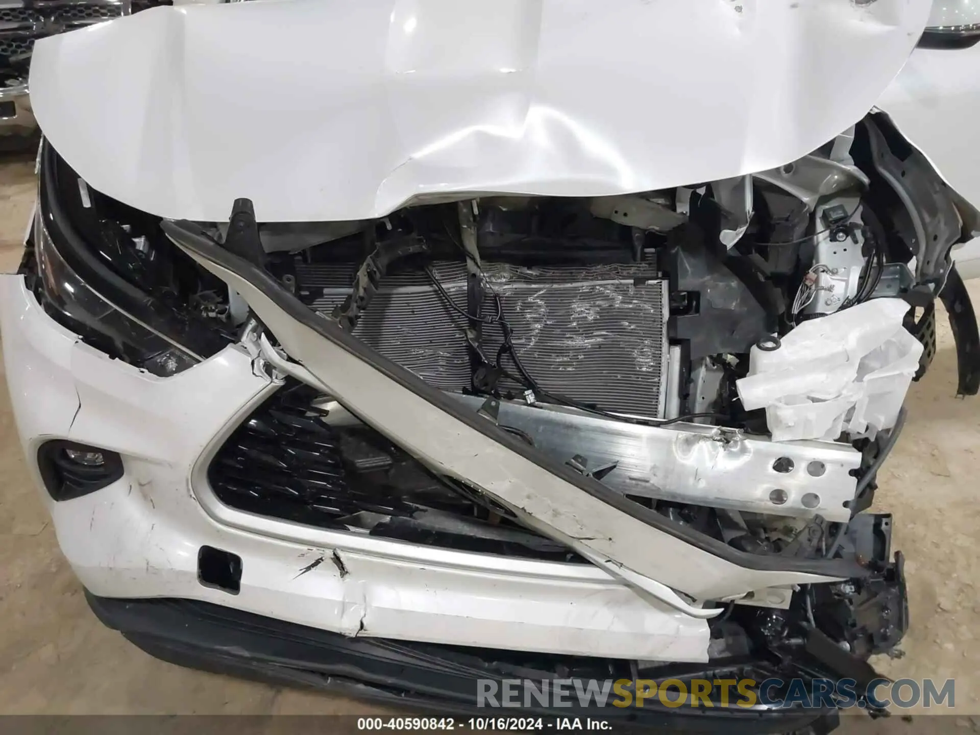 6 fotografías del automóvil dañado 5TDKDRBH3PS035286 TOYOTA HIGHLANDER 2023
