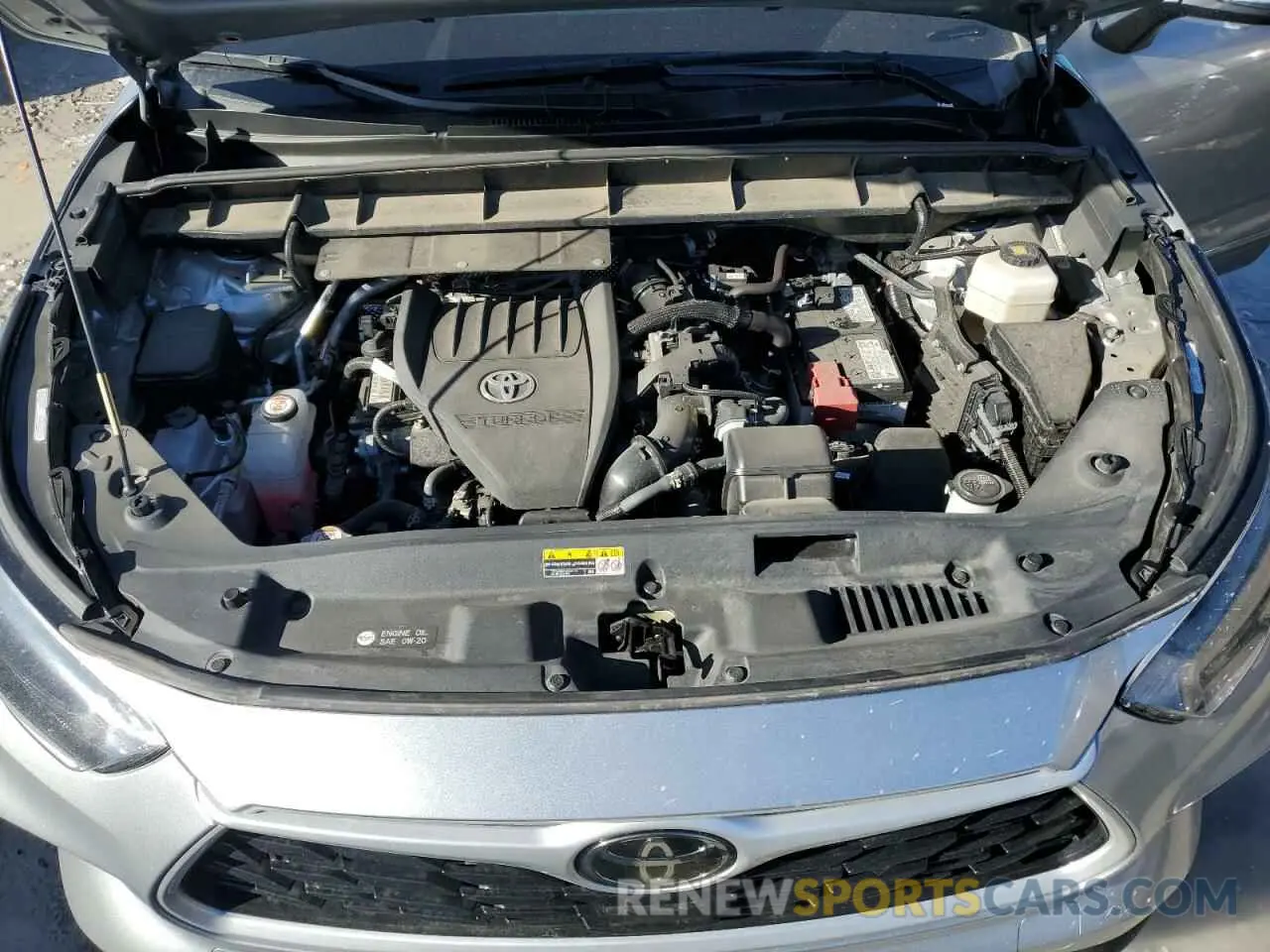14 fotografías del automóvil dañado 5TDKDRBH3PS041041 TOYOTA HIGHLANDER 2023