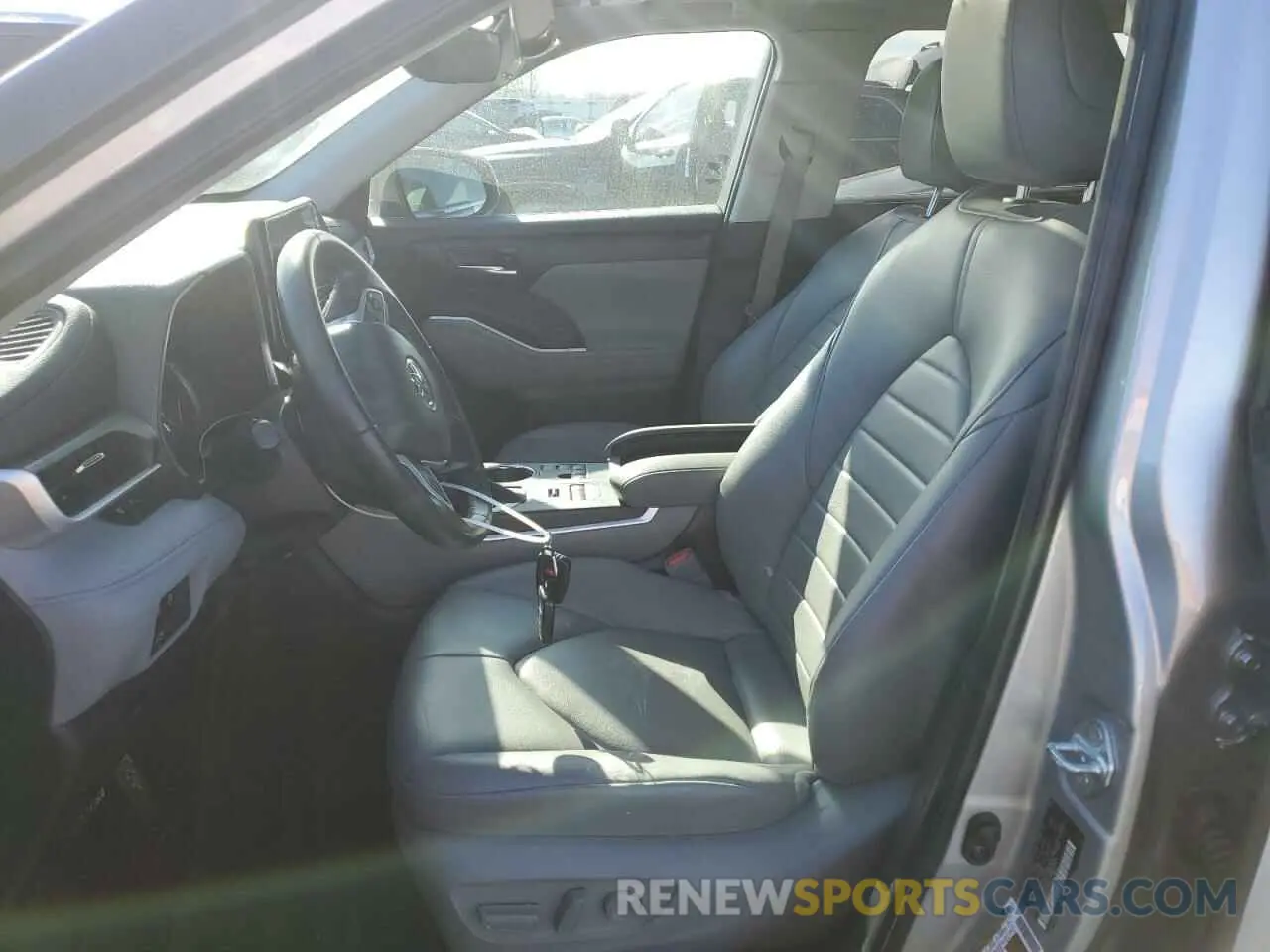 7 fotografías del automóvil dañado 5TDKDRBH3PS041041 TOYOTA HIGHLANDER 2023